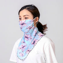 Charger l'image dans la galerie, Masque Foulard de protection en soie Mouchoir
