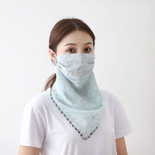 Charger l'image dans la galerie, Masque Foulard de protection en soie Mouchoir
