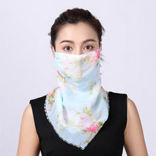 Charger l'image dans la galerie, Masque Foulard de protection en soie Mouchoir

