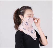 Charger l'image dans la galerie, Masque Foulard de protection en soie Mouchoir
